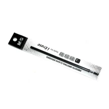 Стрижень для ручки Пиши-Стирай чорний M&G гелевий 0,5 мм AKR67K26-Black