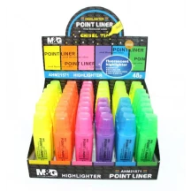 Маркер текстовий M&G Point liner, скошений, колір фіолетовий, товщина лінії 4 мм AHM21571 — фото 2