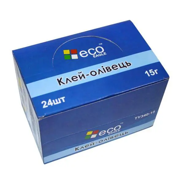 Клей-олівець Eco-Eagle 15 г на основі PVA TY340-15 — фото 2