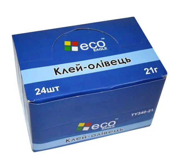 Клей олівець Eco-Eagle 21 г на основі PVA TY340-21 — фото 2