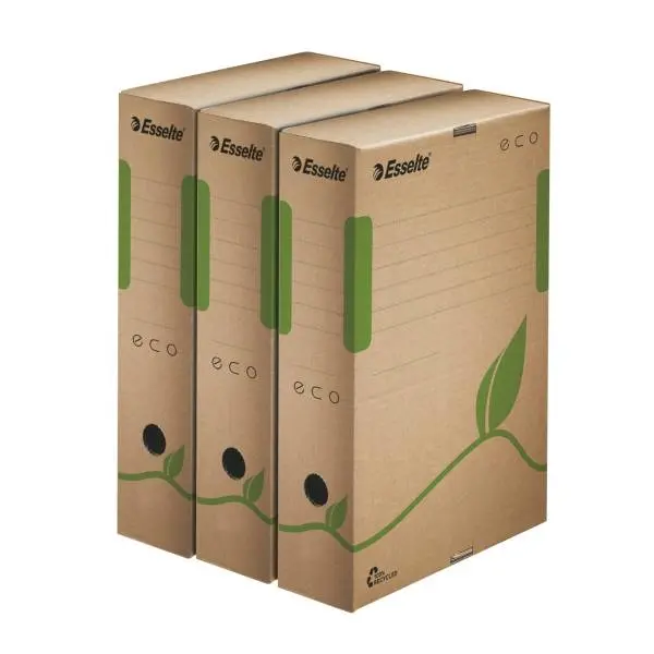 Архивный контейнер Esselte Eco, А4, 80 мм, 80 х 327 х 233 мм, цвет коричневый 623916 Архивный контейнер Esselte Eco, А4, 80 мм, 80 х 327 х 233 мм, цвет коричневый 623916 — фото 4