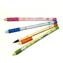 Ручка Пиши - Стирай синяя M&G Happy School гелевая "Самостирающаяся" 0,5 мм AKPB1472-Blue