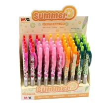 Ручка кулькова автоматична M&G “Summer”, товщина лінії 0,5 мм, колір синій ABP87677 — фото 2