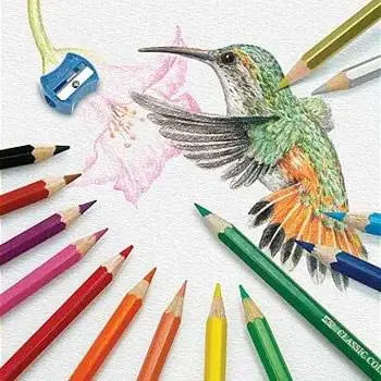 Олівці кольорові Faber-Castell 36 кольорів + 3 двоколірні +1 графітний "Замок"+ точилка, картон 110336 — фото 2