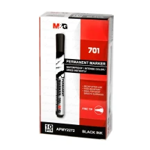 Маркер перманентний M&G чорний, товщина лінії 2 мм APMY2272-Black — фото 2