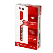 Маркер перманентний M&G червоний, товщина лінії 2 мм APMY2272-Red — фото 2