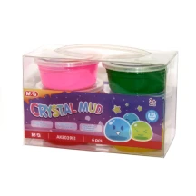 Слайм M&G "Crystal Mud", набір з 6 штук AKE039E1
