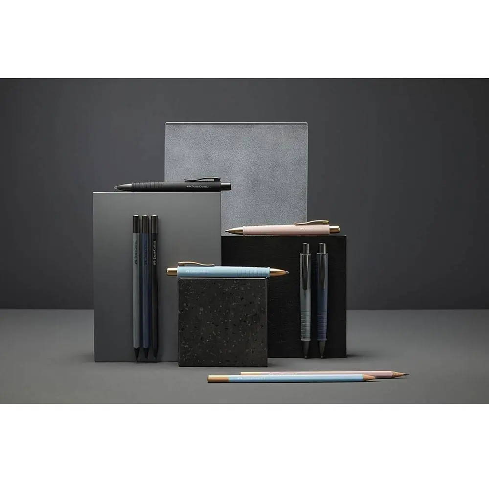 Набор Faber-Castell Urban: ручка шариковая + 2 чернографитных карандаша, черный 241124 — фото 2