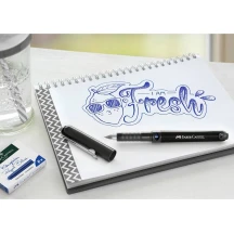 Ручка Faber-Castell Fresh чернильная перьевая + 6 картриджей, блистер 149898 — фото 3