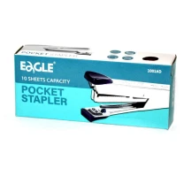 Степлер металевий Eagle, скоба 10‚ потужність 10 аркушів 1001AD — фото 2