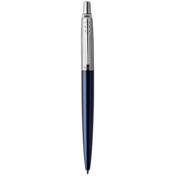 Ручка Parker, Паркер Jotter Royal Blue автоматична, синій корпус з стальним наконечником 16 332 — фото 3