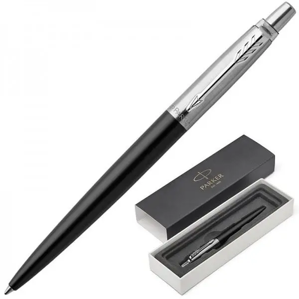 Ручка Parker, Jotter Bond Street Black, шариковая черная, корпус черный 16 232 Ручка Parker, Jotter Bond Street Black, шариковая черная, корпус черный 16 232 — фото 3