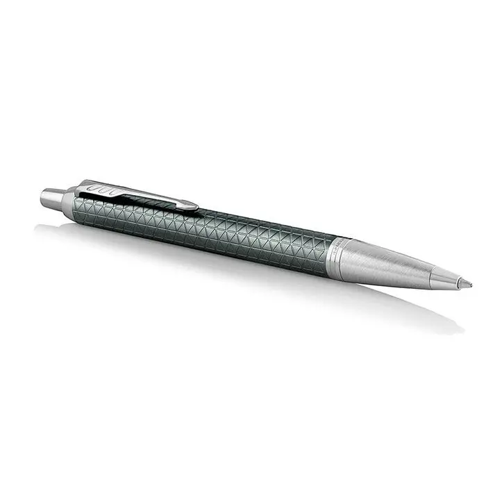 Ручка Parker, Паркер IM Premium Pale Green з хромом, кулькова 24 232 — фото 3