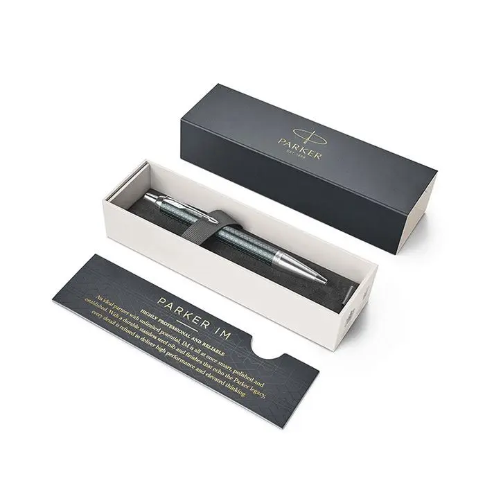 Ручка Parker, Паркер IM Premium Pale Green з хромом, кулькова 24 232 — фото 4