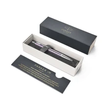 Ручка Parker, Паркер IM Premium Dark Violet з хромом, кулькова 24 632 — фото 4