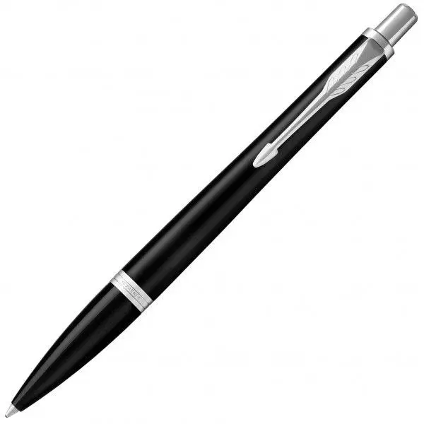 Ручка Parker, Паркер Urban Muted Black хром, кулькова 30 132 — фото 2