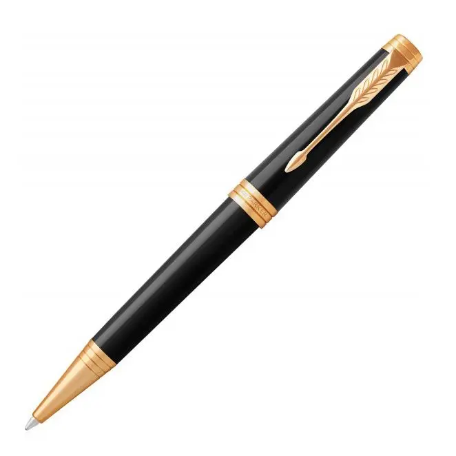 Ручка кулькова Parker  PREMIER 17 Black Lacquer GT BP 80 032 — фото 2
