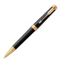 Ручка кулькова Parker  PREMIER 17 Black Lacquer GT BP 80 032 — фото 2