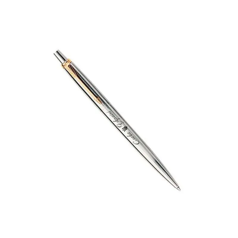 Ручка Parker Jotter Ukraine стальна з позолотою кулькова Тризуб Слава Україні 16 032_TR3 — фото 2
