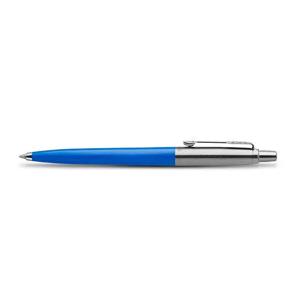 Ручка Parker, Паркер Jotter Plastic кулькова, синя 15 132 — фото 2