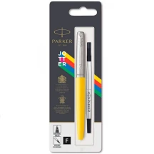 Ручка Parker, Паркер Jotter Plastic Yellow, ролер, блістер 15 326