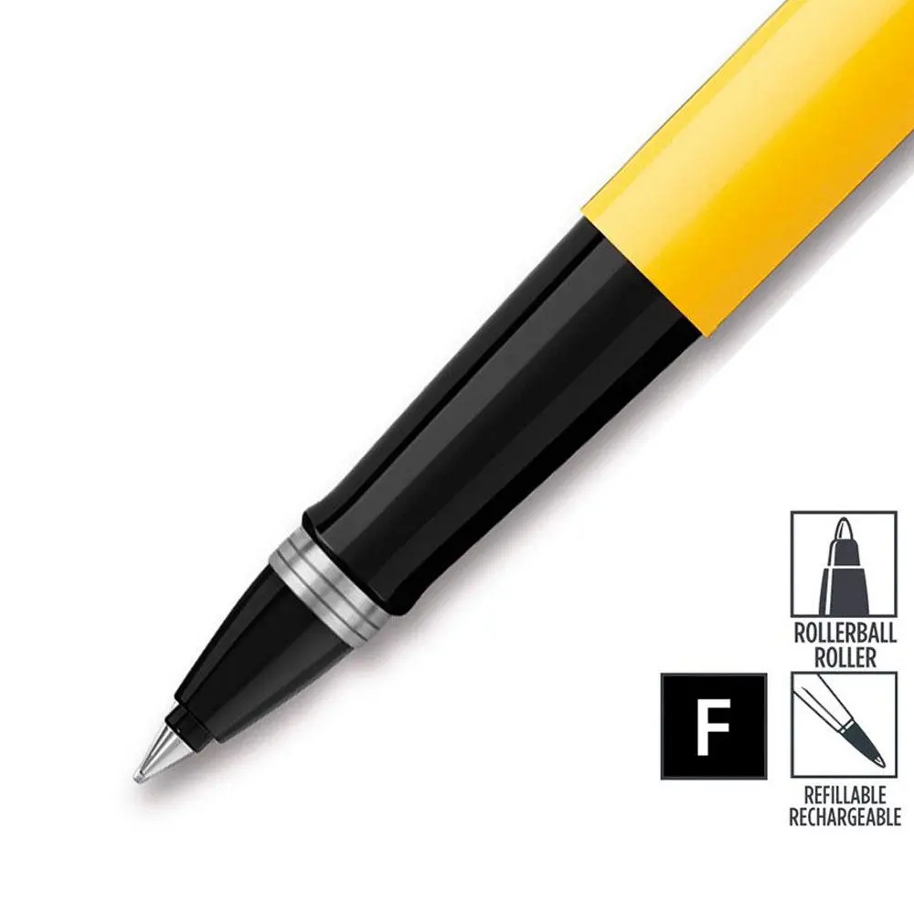 Ручка Parker, Паркер Jotter Plastic Yellow, ролер, блістер 15 326 — фото 4