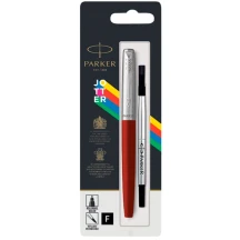 Ручка Parker, Паркер Jotter Plastic Red, ролер, блістер 15 726