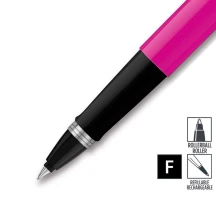 Ручка Parker, Паркер Jotter Plastic Pink, ролер, блістер 15 526 — фото 4