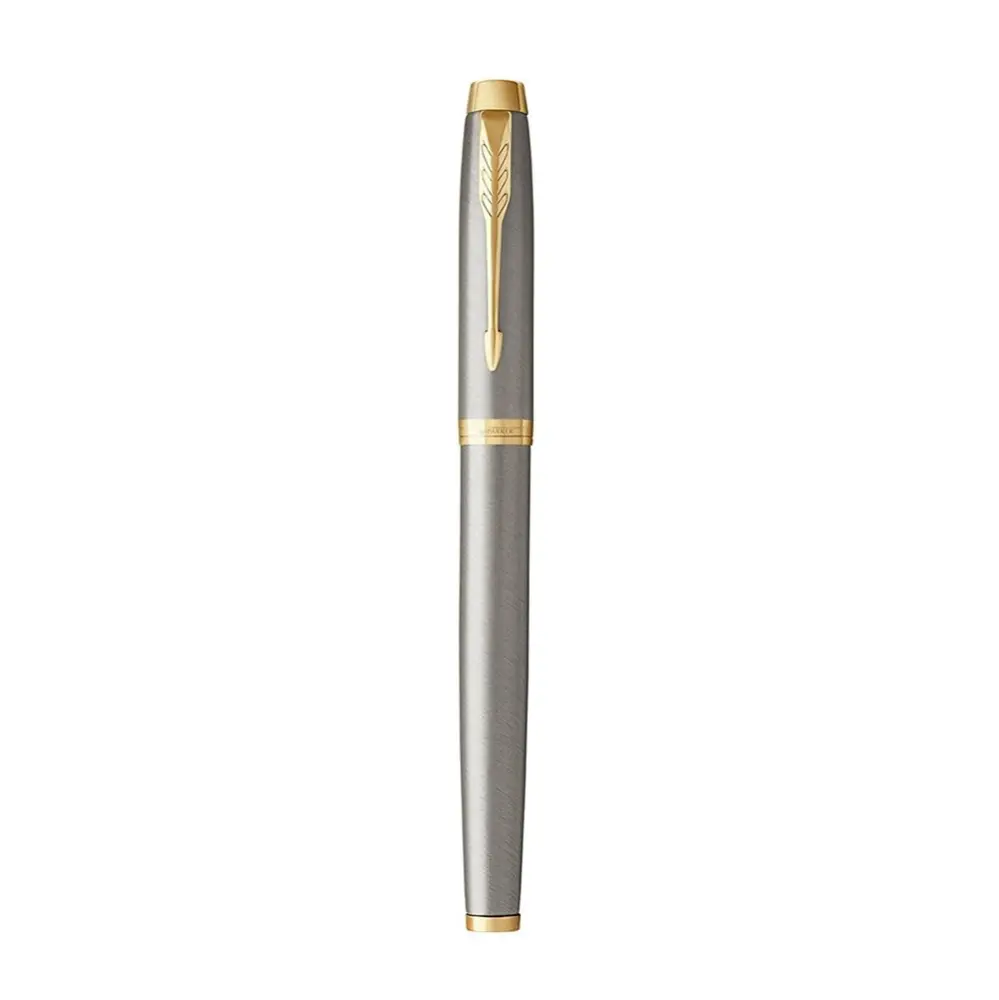 Набір ручок Parker IM Brushed Metal роллер + кулькова ручки в подарунковій упаковці 22 292Tb19 — фото 4