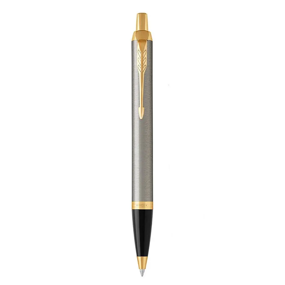 Набір ручок Parker IM Brushed Metal роллер + кулькова ручки в подарунковій упаковці 22 292Tb19 — фото 5