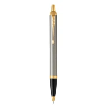 Набір ручок Parker IM Brushed Metal роллер + кулькова ручки в подарунковій упаковці 22 292Tb19 — фото 5