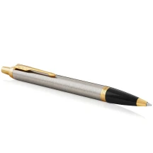 Набір ручок Parker IM Brushed Metal роллер + кулькова ручки в подарунковій упаковці 22 292Tb19 — фото 6