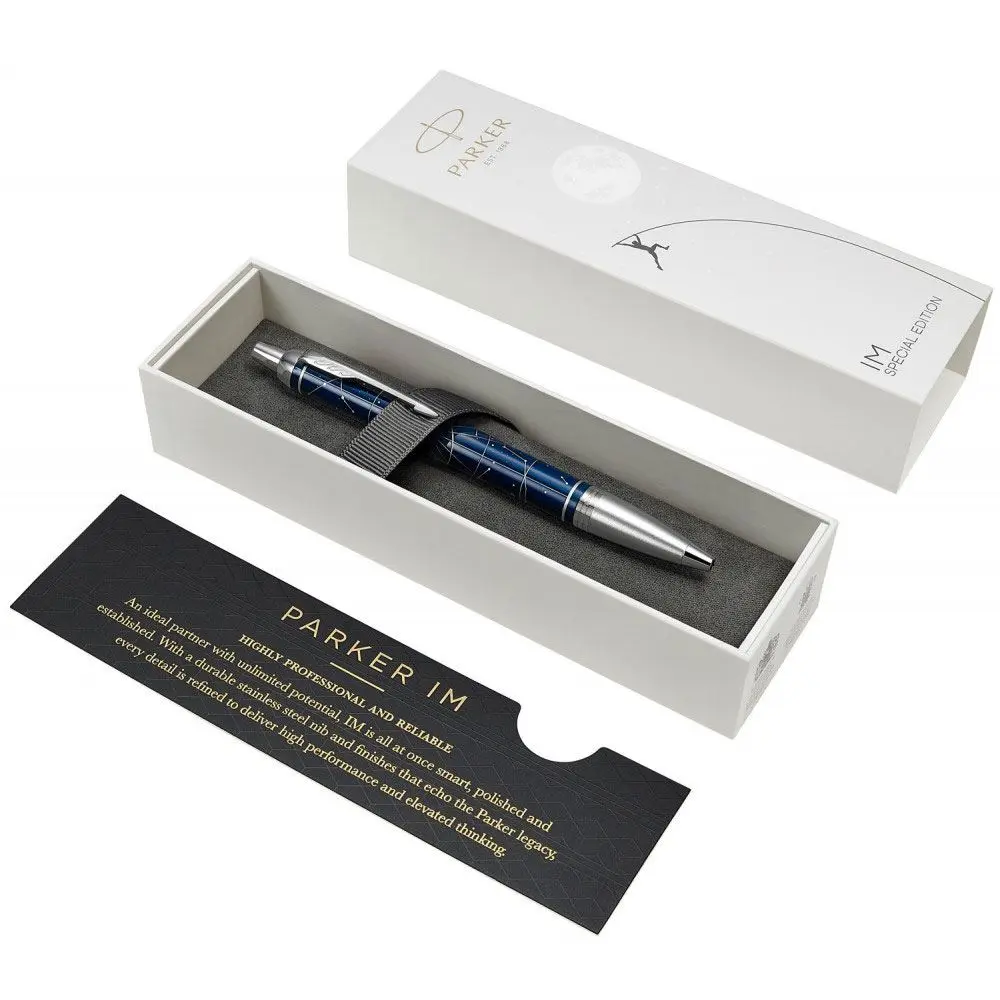 Ручка Parker, Паркер IM Premium SE Midnight Astral з хромом, кулькова 25 132 — фото 3