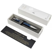 Ручка Parker, Паркер IM Premium SE Midnight Astral з хромом, кулькова 25 132 — фото 3