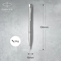Ручка Parker Urban 17 Metro Metallic CT BP хром, шариковая 30 335 — фото 3