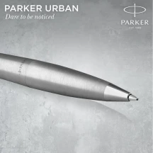 Ручка Parker Urban 17 Metro Metallic CT BP хром, шариковая 30 335 — фото 4