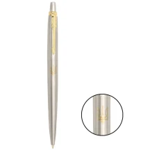 Ручка Parker Jotter Ukraine стальна з позолотою кулькова Тризуб 16 032_T001g