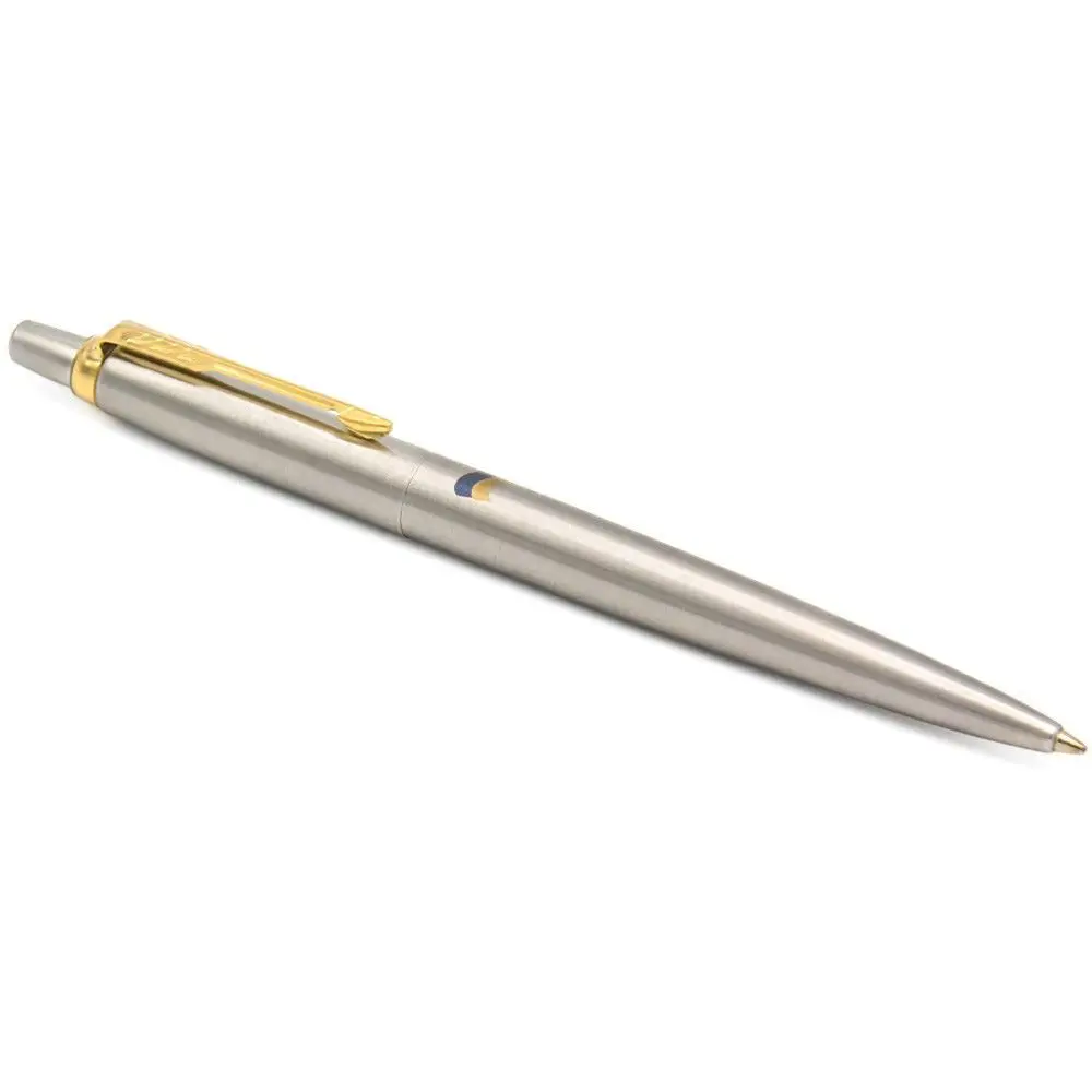 Ручка Паркер Jotter Ukraine кулькова, сталь з позолотою, Прапор 16 032_Т008с — фото 2