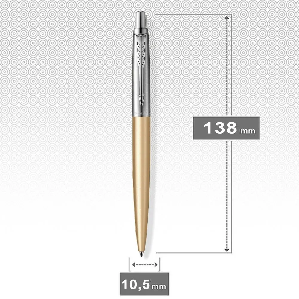 Ручка Parker Jotter XL Matt Gold CT, кулькова 13 432 — фото 2