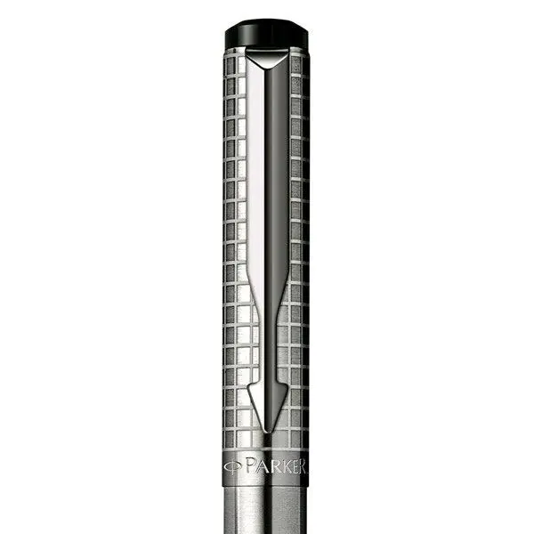 Ручка Parker, Паркер Vector Premium, перо, корпус нержавіюча сталь F06C — фото 3