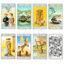 Карти гральні Piatnik Astro Tarot, 78 карт 1974 — фото 3