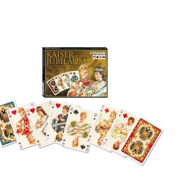 Карты игральные Piatnik Kaiser/Imperial 2 колоды по 55 карт 2138
