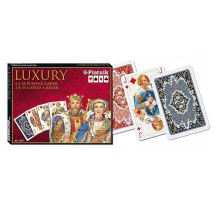 Карты игральные Piatnik Luxury, комплект из 2  колод по 55 карт 2167 — фото 2