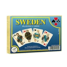 Карти гральні Piatnik Sweden комплект 2 колоди по 55 карт 2140