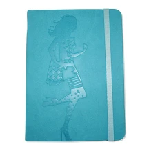 Записна книжка В6 13,5 x 18 см, 88 аркушів, 80гр/м2 (палітурка: книжний перепліт, друк: лінійка) HDU026-3