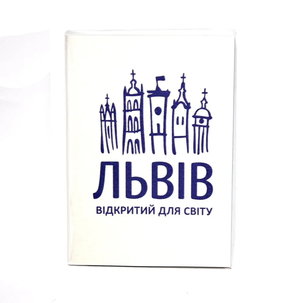 Блокнот В7 "Моно" (міста) 50 аркушів, у лінію, скоба Карпатський калейдоскоп 319 — фото 2