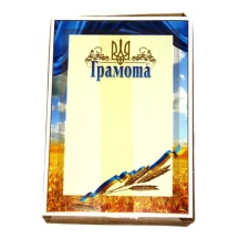 Грамота Folio+ А4 "Офіційна", "Шкільна", крейдована, 50 штук, асорті, ціна за 1 штуку — фото 2