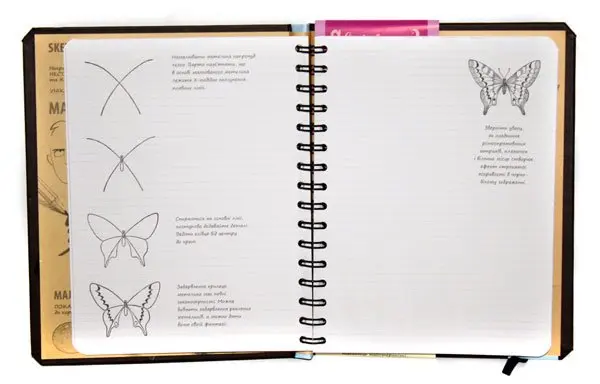 Записник B5 Sketchbook Малюємо за 30 секунд, Скетчбук-Основні навички, асорті — фото 2