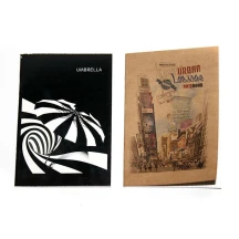 Записна книга А6 36 аркушів, клітинка, скоба, асорті ЗК6636К