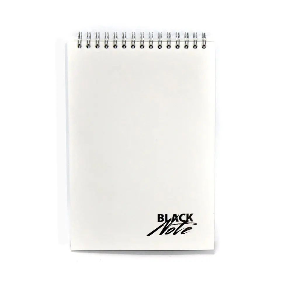 Нотатник А5 Рюкзачок "Blak Note" 40 аркушів, на пружині, чорний офсетний папір 130 г/м2 ЗК-32 — фото 2